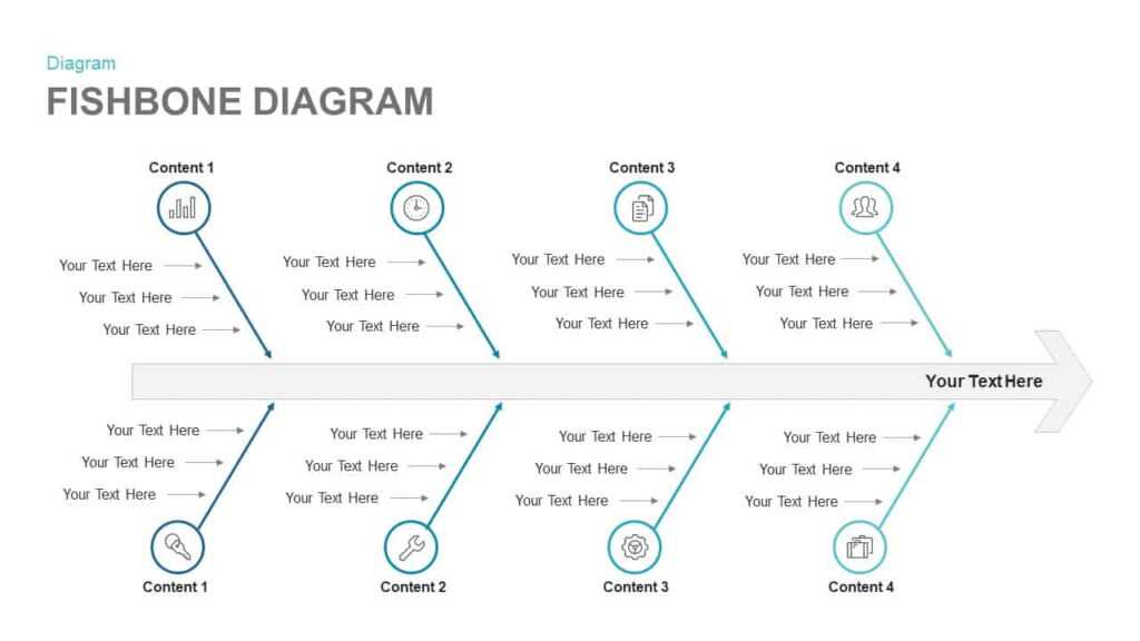 Fishbone Diagram Template For Powerpoint And Keynote Slide Regarding ...