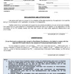 Forms | Professional Regulation Commission With Certificate Of Appearance Template