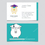 Free 12+ Examples Of Student Business Cards In Publisher In Graduate Student Business Cards Template