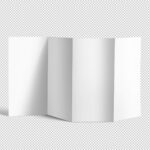 Free 4 Fold Brochure Mockup | Zippypixels Intended For 4 Fold Brochure Template Word