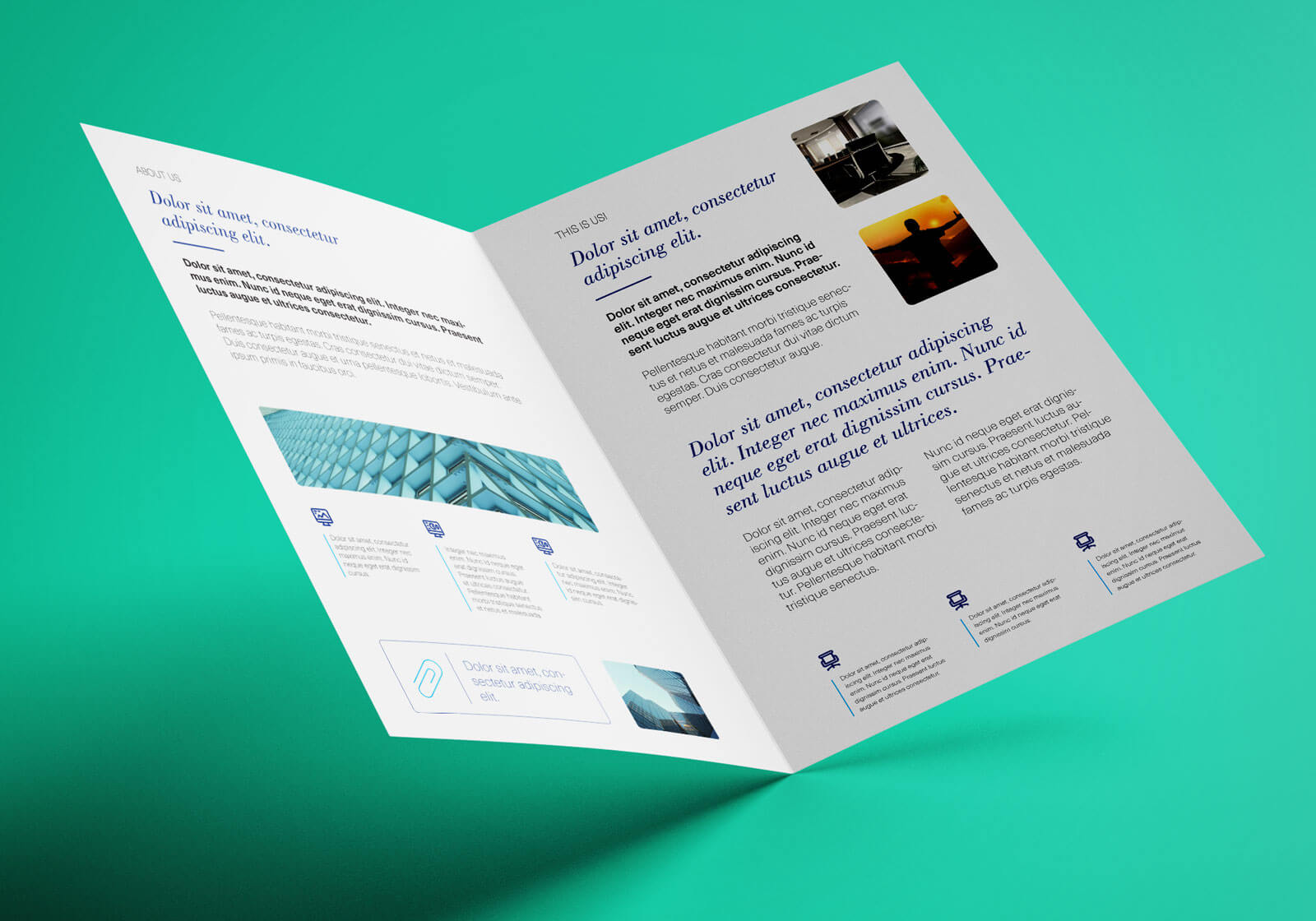 Free Bi Fold A4 Brochure Mockup Psd – Good Mockups Throughout Two Fold Brochure Template Psd