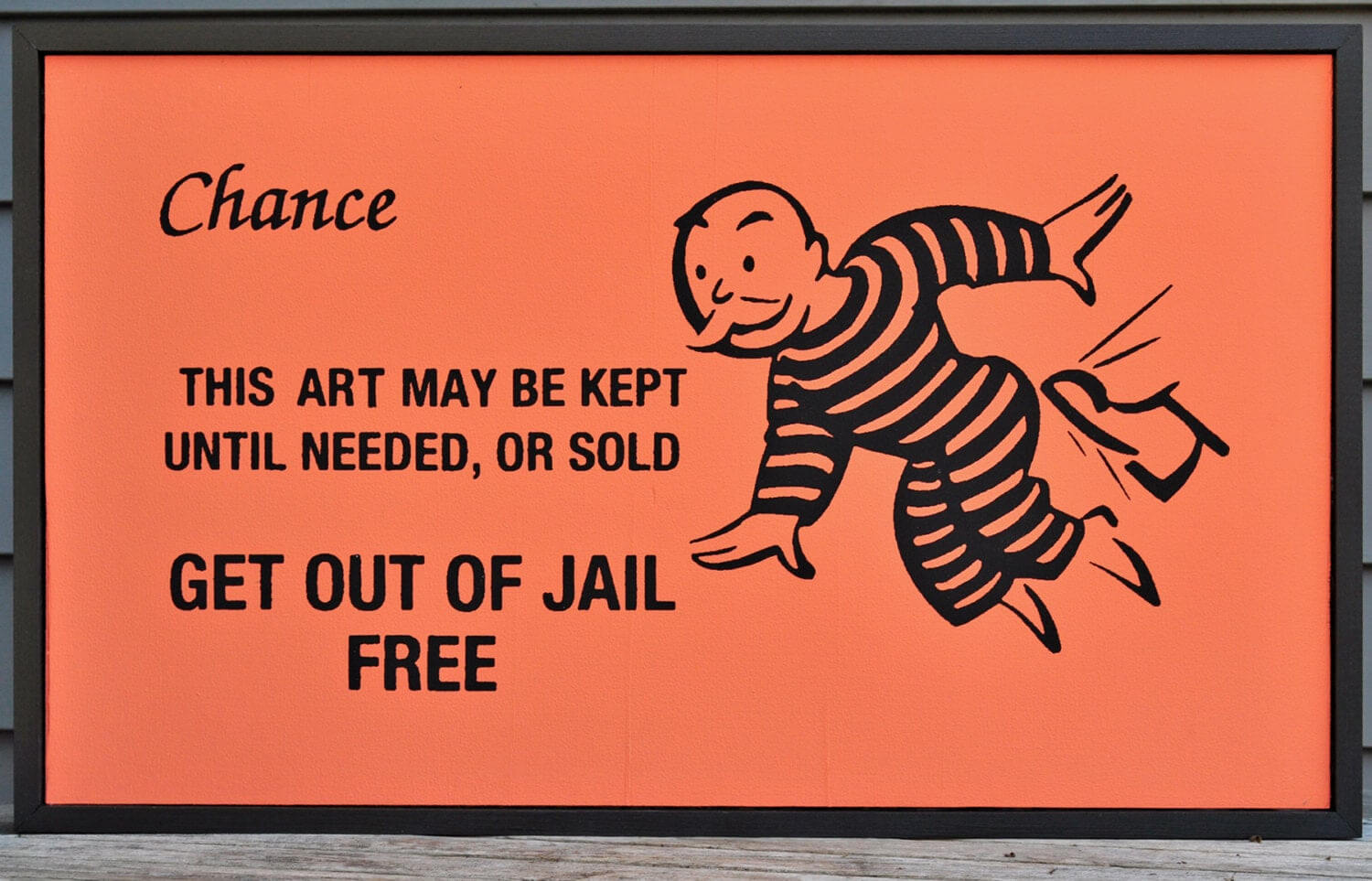 Free Card: Monopoly Get Out Of Jail Free Card Intended For Get Out Of Jail Free Card Template