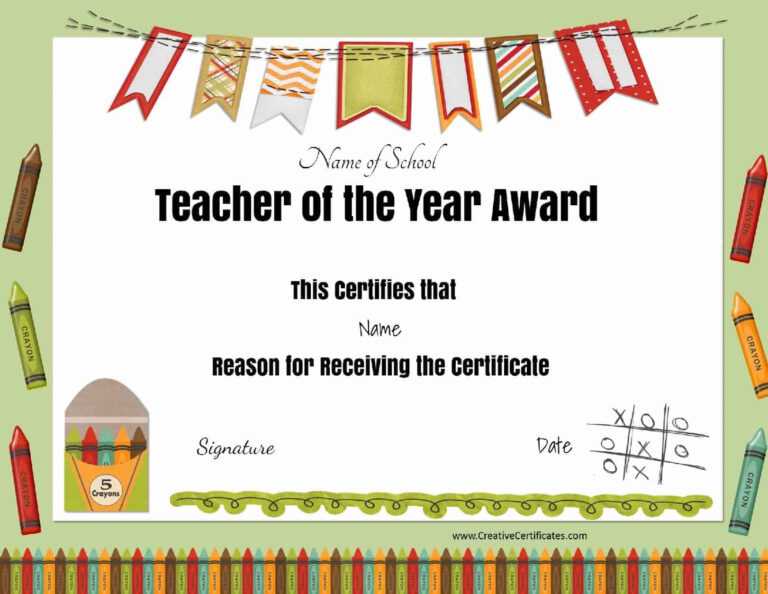 Free Certificate Of Appreciation For Teachers Customize Online