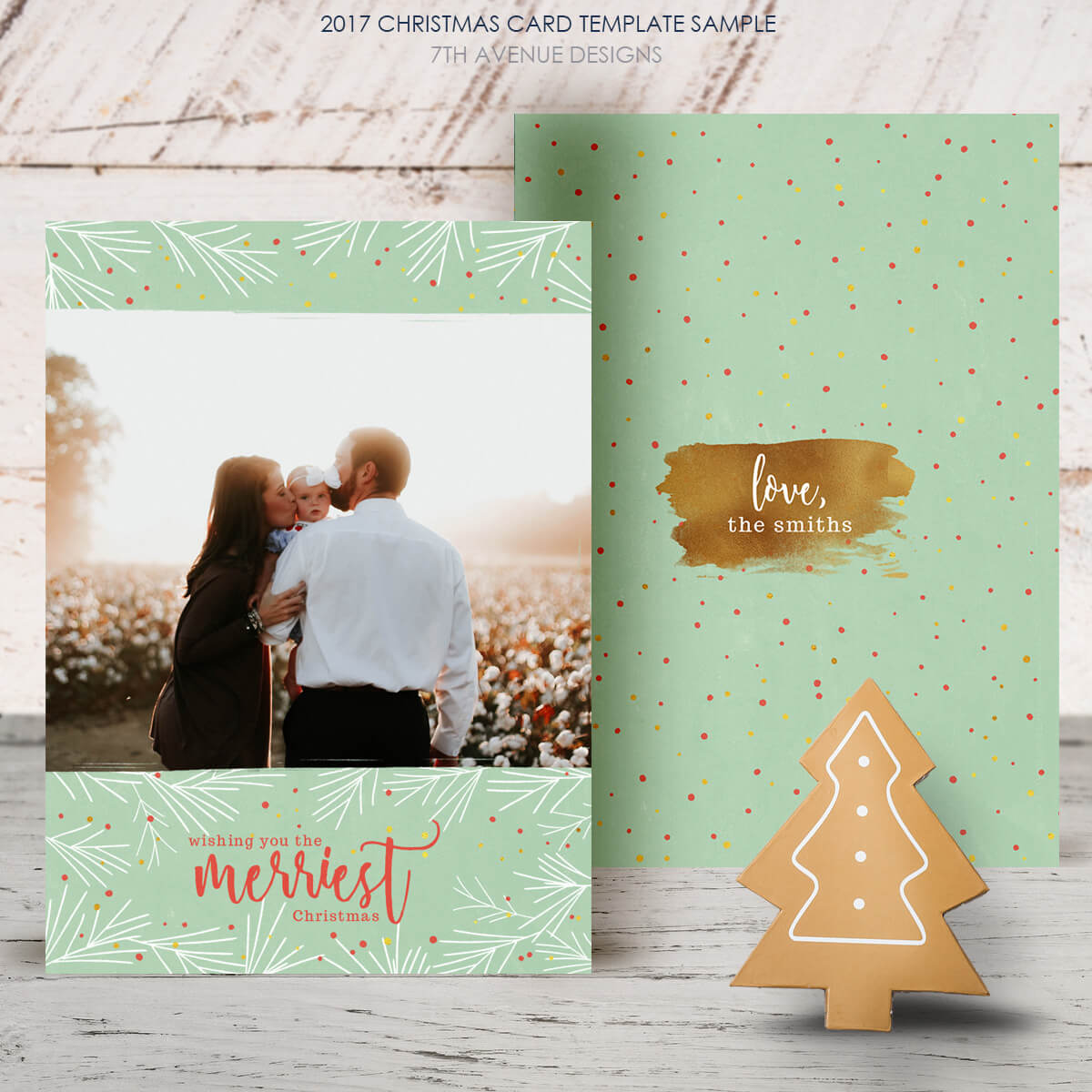 Free Christmas Card 2017 [Freecc2017] - It's Free Pertaining To Free Christmas Card Templates For Photographers