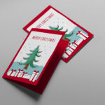 Free Christmas Card Templates For Photoshop &amp; Illustrator regarding Free Christmas Card Templates For Photoshop