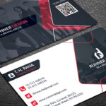 Free Corporate Business Card Photoshop Template Regarding Free Complimentary Card Templates