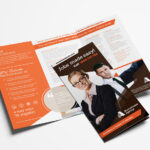 Free Corporate Tri Fold Brochure Template Vol.2 In Psd, Ai For 2 Fold Brochure Template Psd