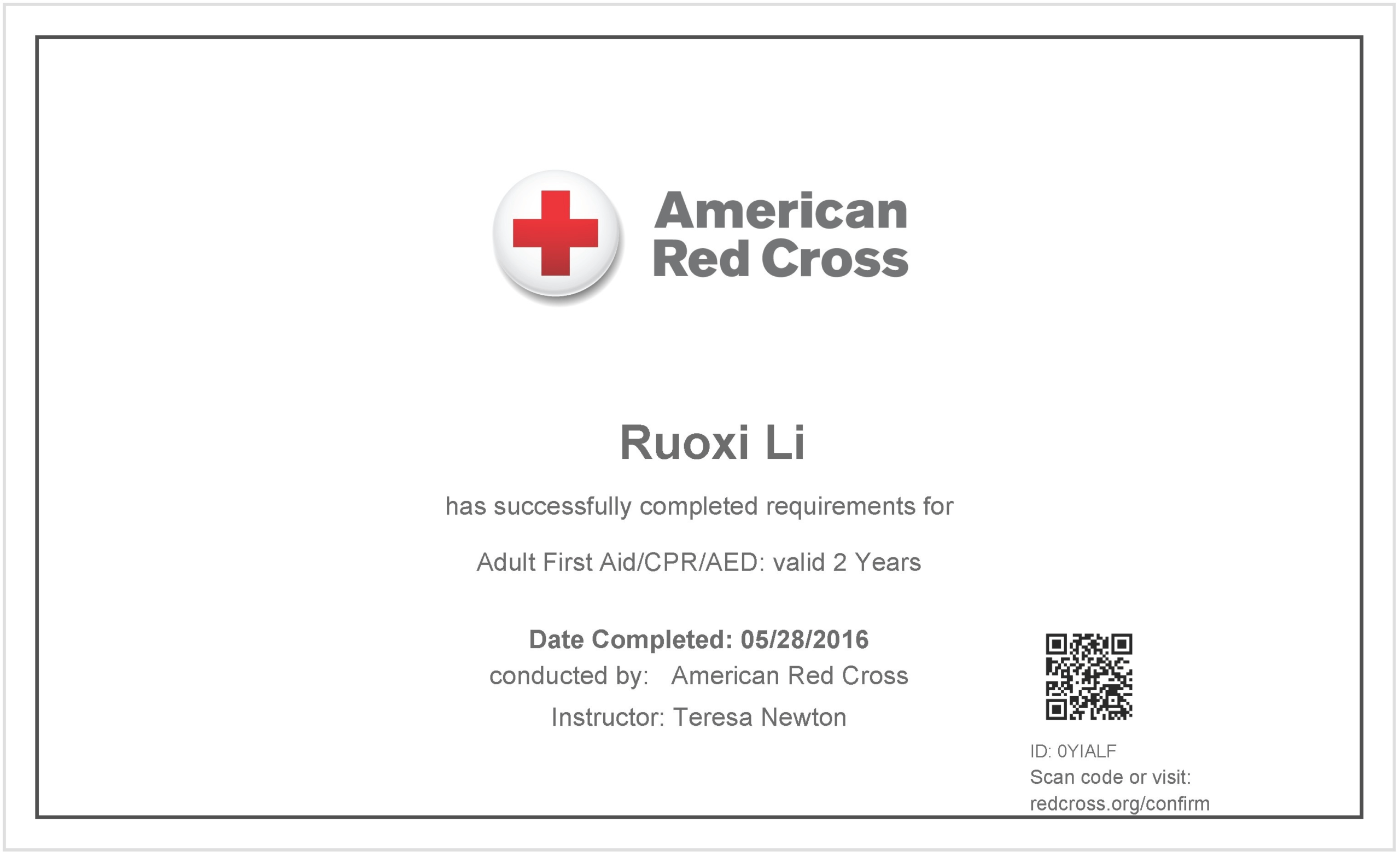 Free Cpr Certification Card First Aid Course Certificate For Cpr Card Template