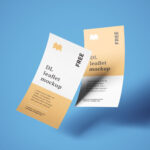 Free Dl One Page Leaflet / Flyer Mockup Psd Set – Good Mockups Inside Single Page Brochure Templates Psd