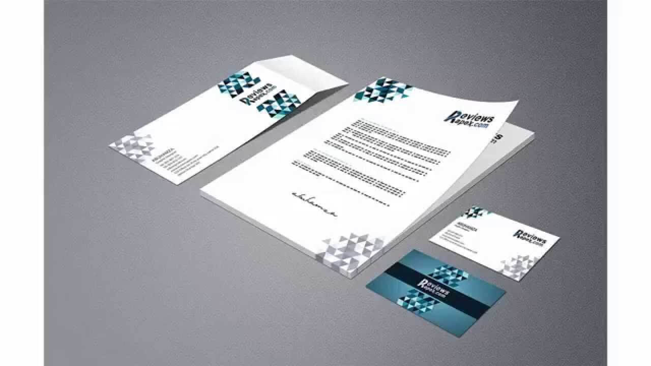 Free Download Business Card Letterhead Envelope Template Regarding Business Card Letterhead Envelope Template