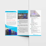 Free Download Digital Tri Fold Brochure Template | Free Psd Pertaining To 3 Fold Brochure Template Free Download
