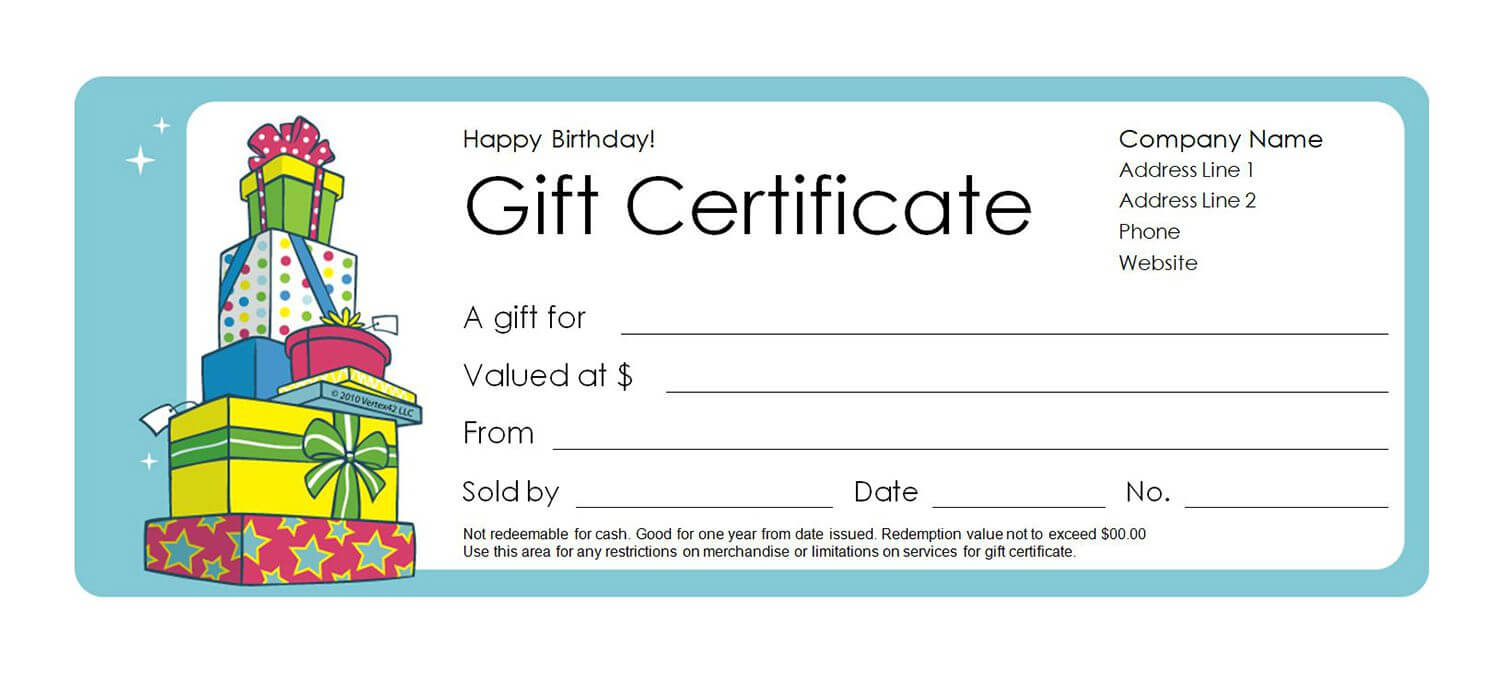 Free Gift Certificate Templates You Can Customize Intended For Kids Gift Certificate Template