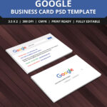 Free Google Interface Business Card Psd Template On Behance inside Google Search Business Card Template