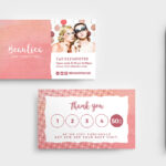 Free Loyalty Card Templates – Psd, Ai & Vector – Brandpacks In Reward Punch Card Template