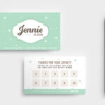 Free Loyalty Card Templates - Psd, Ai &amp; Vector - Brandpacks pertaining to Reward Punch Card Template