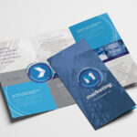 Free Multipurpose Trifold Brochure Template For Photoshop With Regard To Free Three Fold Brochure Template