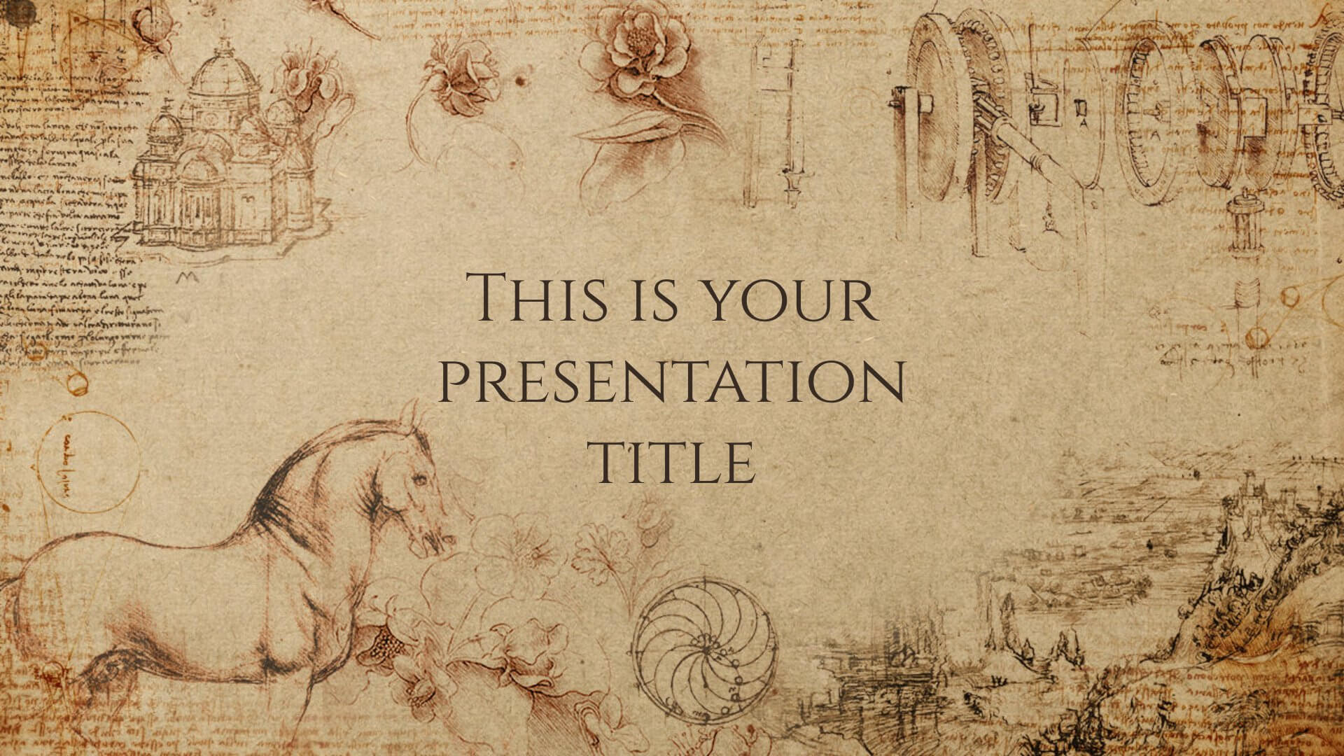 Free Powerpoint Template Or Google Slides Theme With For World War 2 Powerpoint Template