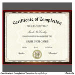 Free Printable Certificates | Certificate Templates Within Certificate Of Completion Template Free Printable