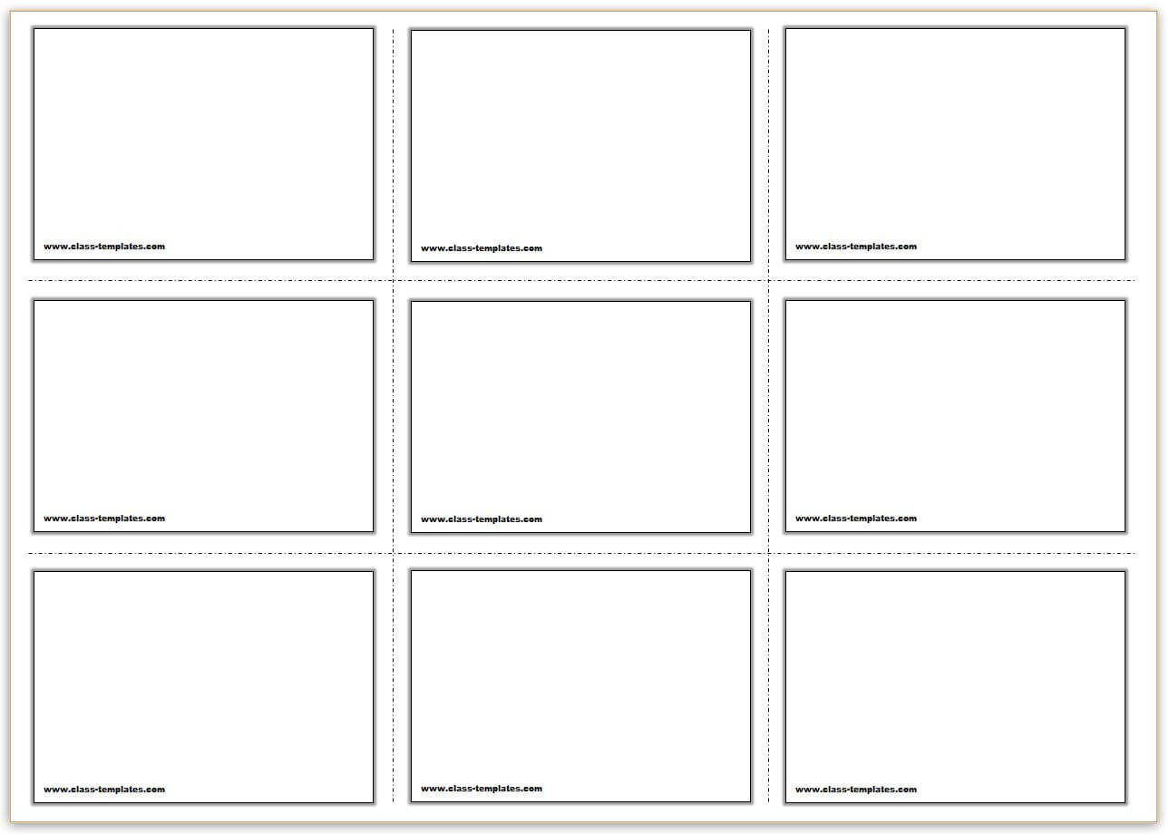 Free Printable Flash Cards Template Within Index Card Template For Pages