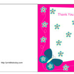 Free Printable Graduation Thank You Card Template – Cards With Regard To Free Printable Thank You Card Template