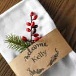Free Printable Place Cards & Customizable Download For Names! Within Christmas Table Place Cards Template