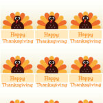 Free Printable Thanksgiving Place Cards — Also Great For With Thanksgiving Place Cards Template