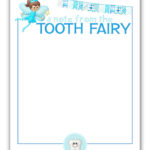 Free Printable Tooth Fairy Letter Template Intended For Tooth Fairy Certificate Template Free