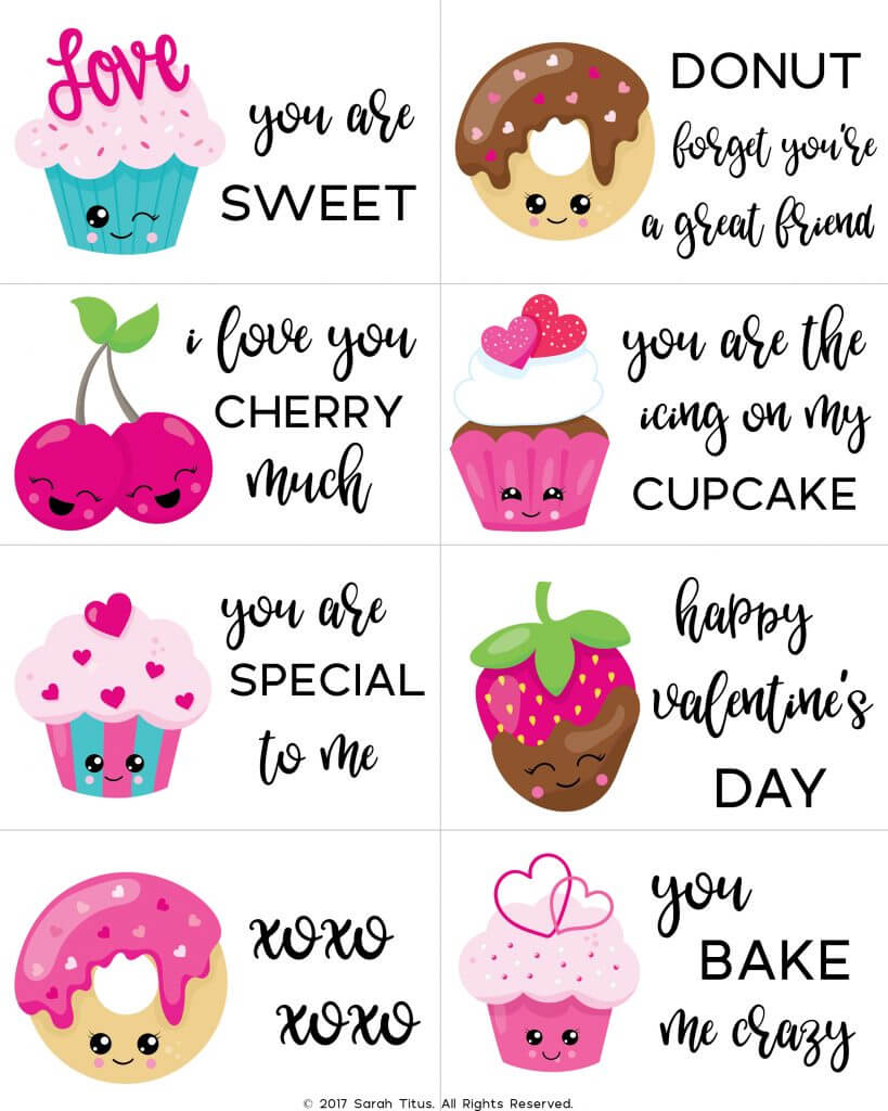 Free Printable Valentine Cards For Kids – Sarah Titus Within Valentine Card Template For Kids