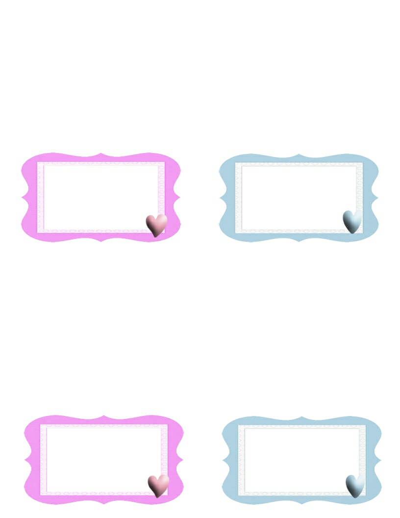 Free Publisher Border Templates, Download Free Clip Art Throughout Ms Word Place Card Template