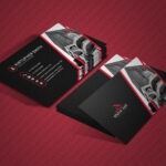 Free Real Estate Business Card Psd Template intended for Real Estate Business Cards Templates Free