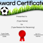 Free Soccer Certificate Maker | Edit Online And Print At Home within Soccer Award Certificate Templates Free