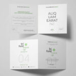 Free Square Bifold Brochure Mockup (Psd) Intended For Two Fold Brochure Template Psd