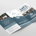 Free Travel Agency Poster & Brochure Template In Psd, Ai Inside Hotel Brochure Design Templates