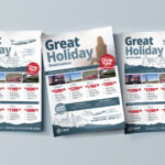 Free Travel Agency Poster & Brochure Template In Psd, Ai Regarding Product Brochure Template Free