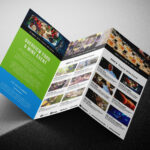Free Tri Fold Brochure Template For Events & Festivals – Psd Inside Free Online Tri Fold Brochure Template