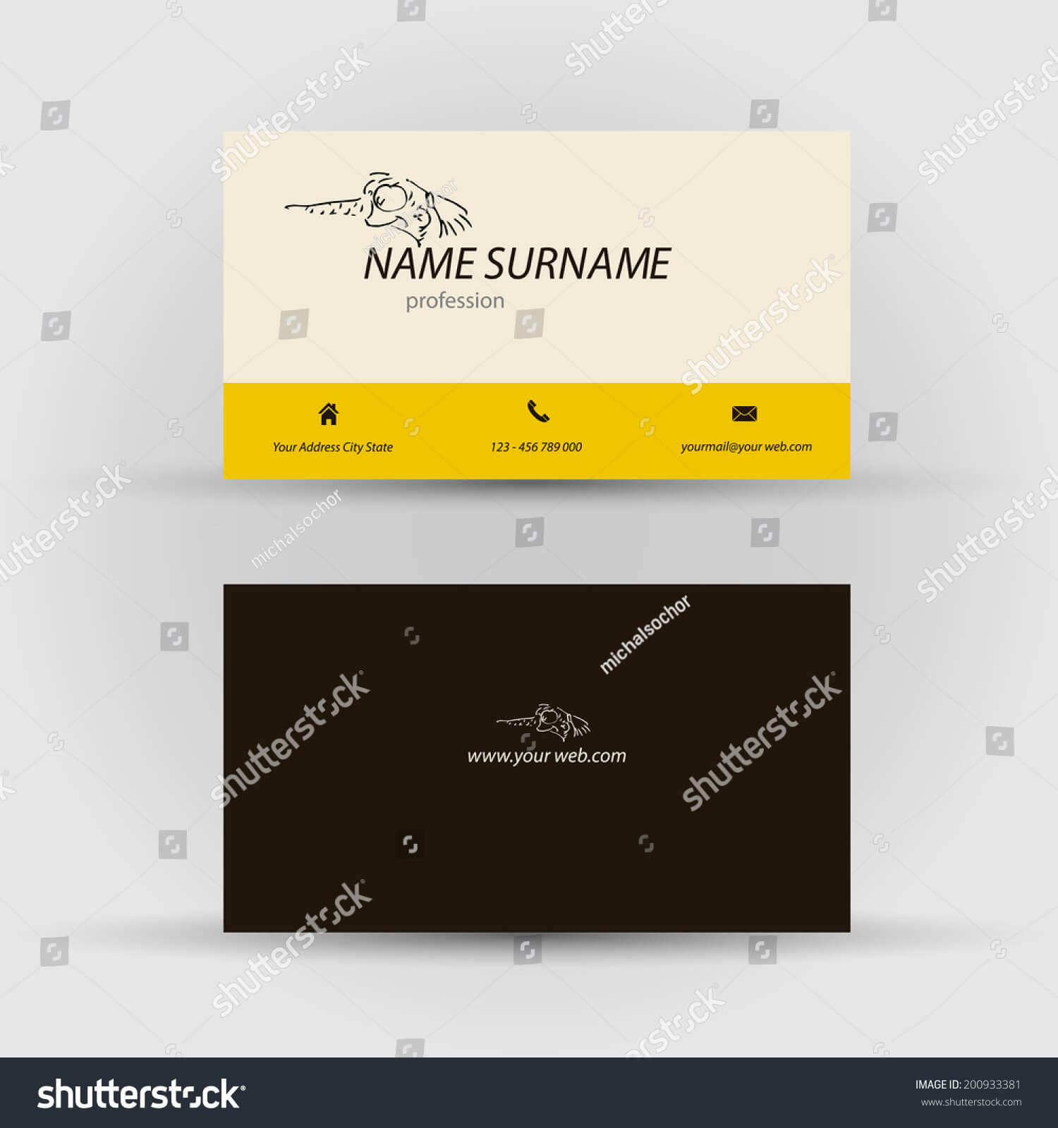 Front And Back Business Card Template Word ] – Card Template With Regard To Front And Back Business Card Template Word
