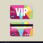 Front And Back Vip Member Card Template Regarding Template For Membership Cards