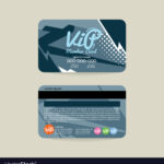 Front And Back Vip Member Card Template Throughout Template For Membership Cards