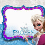 Frozen Birthday Party Invitation Free Printable In Frozen Birthday Card Template
