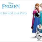 Frozen Free Printable Birthday Party Invitation Personalized With Regard To Frozen Birthday Card Template