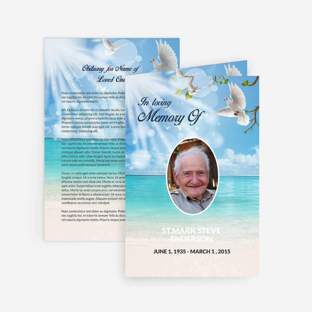 Funeral Card Templates ] – Funeral Cards Templates Funeral Within Memorial Cards For Funeral Template Free
