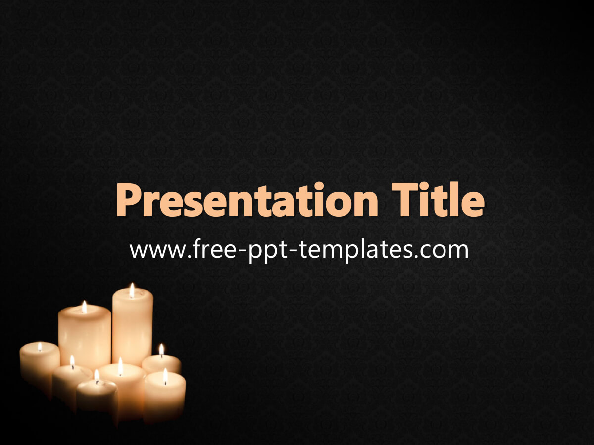 Funeral Ppt Template In Funeral Powerpoint Templates