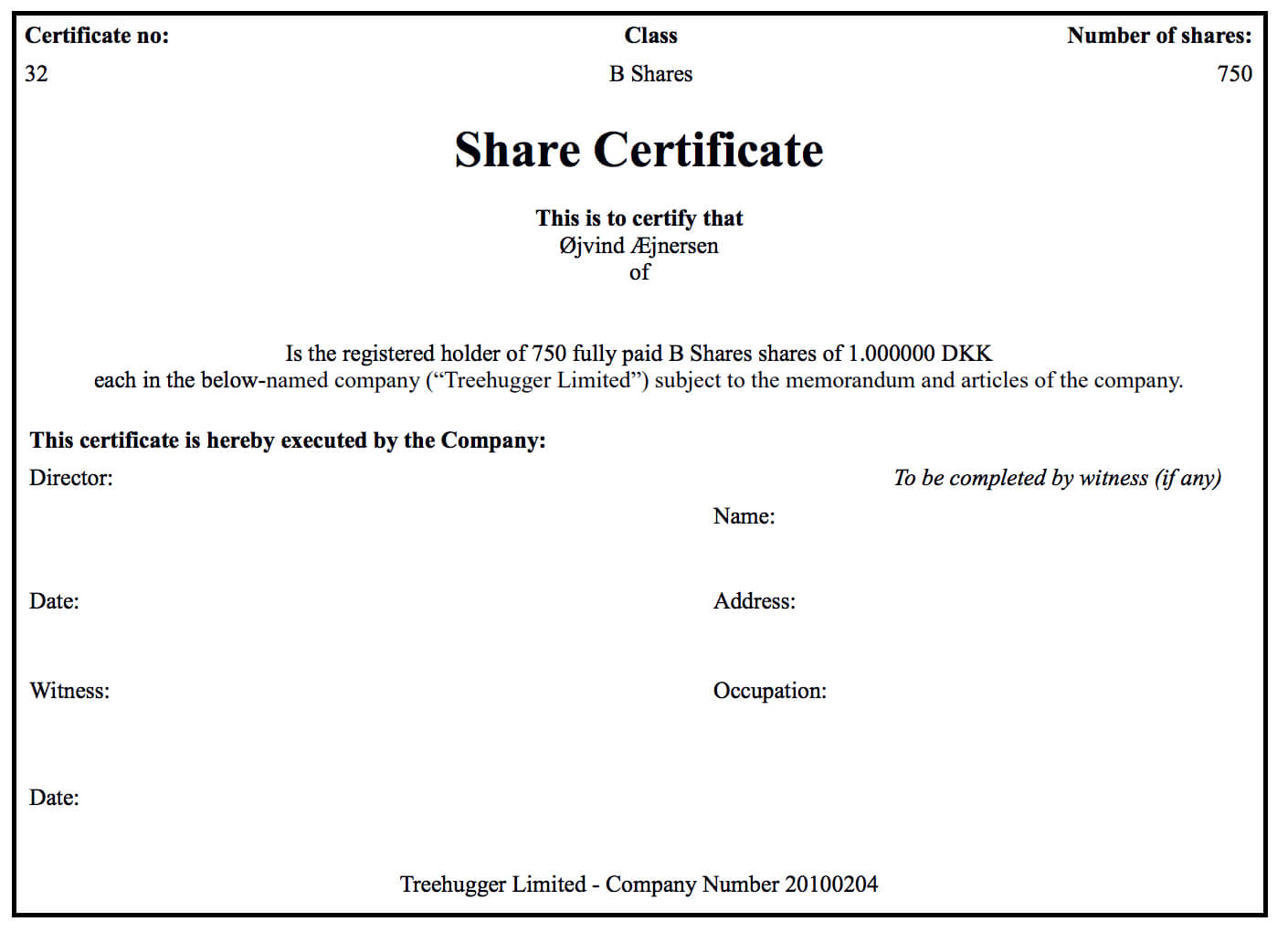 Generating Share Certificates On Capdesk Within Share Certificate Template Pdf