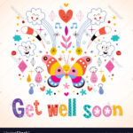 Get Well Soon Greeting Card Inside Get Well Card Template