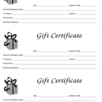 Gift Certificate Printable – Tomope.zaribanks.co For Present Certificate Templates
