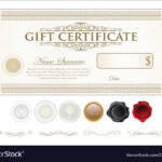 Gift Certificate Retro Vintage Template Throughout Movie Gift Certificate Template