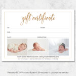 Gift Certificate Template Photography – Tomope.zaribanks.co Inside Photoshoot Gift Certificate Template