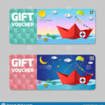 Gift Travel Voucher, Travelling Promo Card,cute Gift Voucher In Free Travel Gift Certificate Template