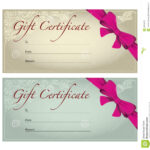 Gift Voucher Stock Illustration. Illustration Of Editable For Free Photography Gift Certificate Template