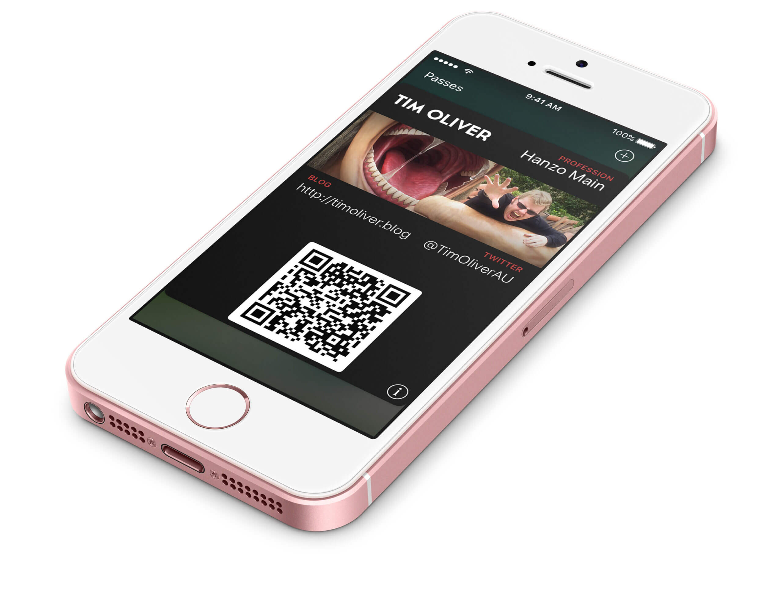 Github – Timoliver/passkit Business Card: A Template For Ios Within Iphone Business Card Template